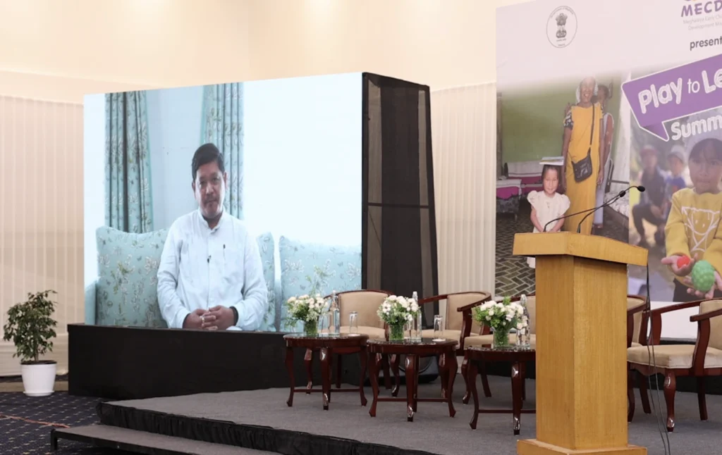 Meghalaya’s Chief Minister Conrad K Sangma virtually addressed the audience at the summit.