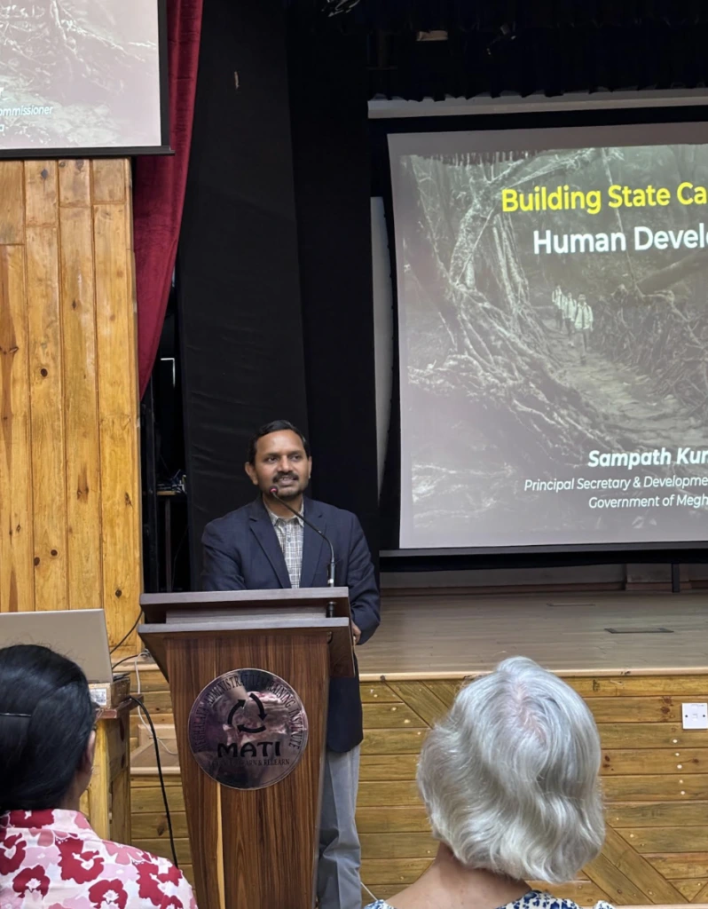 Development Commissioner and Principal Secretary Mr Sampath Kumar discusses how 90% of the brain develops during the first five years of early childhood.